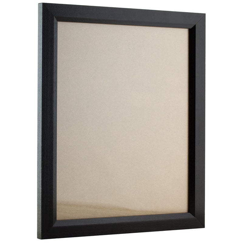Craig Frames 7171610BKC1217AAC 0.825-Inch Wide Picture/Poster Frame in Wood Grain Finish, 12 by 17-Inch, Solid Black - Image 4